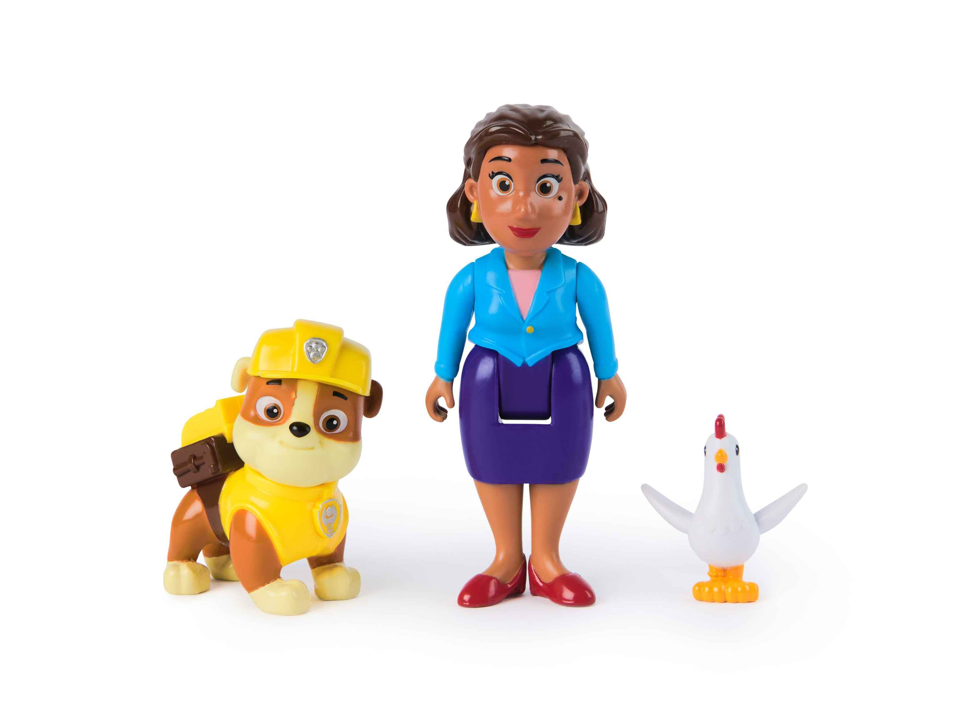 FIGURA HERO PUP PATRULHA PATA RUBBLE
