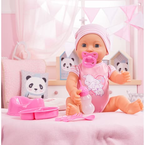 Mami Baby Nyfødt pigedukke 40 cm