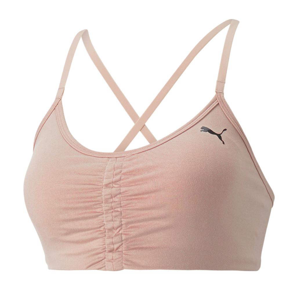 Puma Brassière Rose Femme Puma Low Impc
