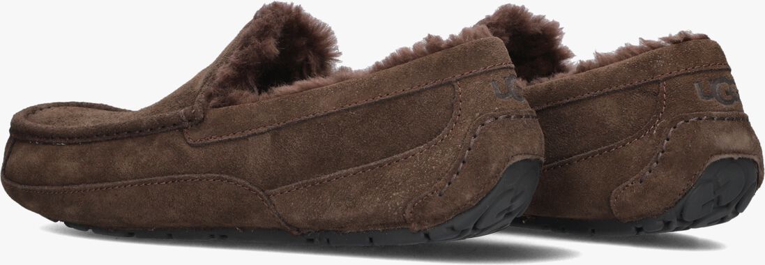 bruine ugg pantoffels ascot