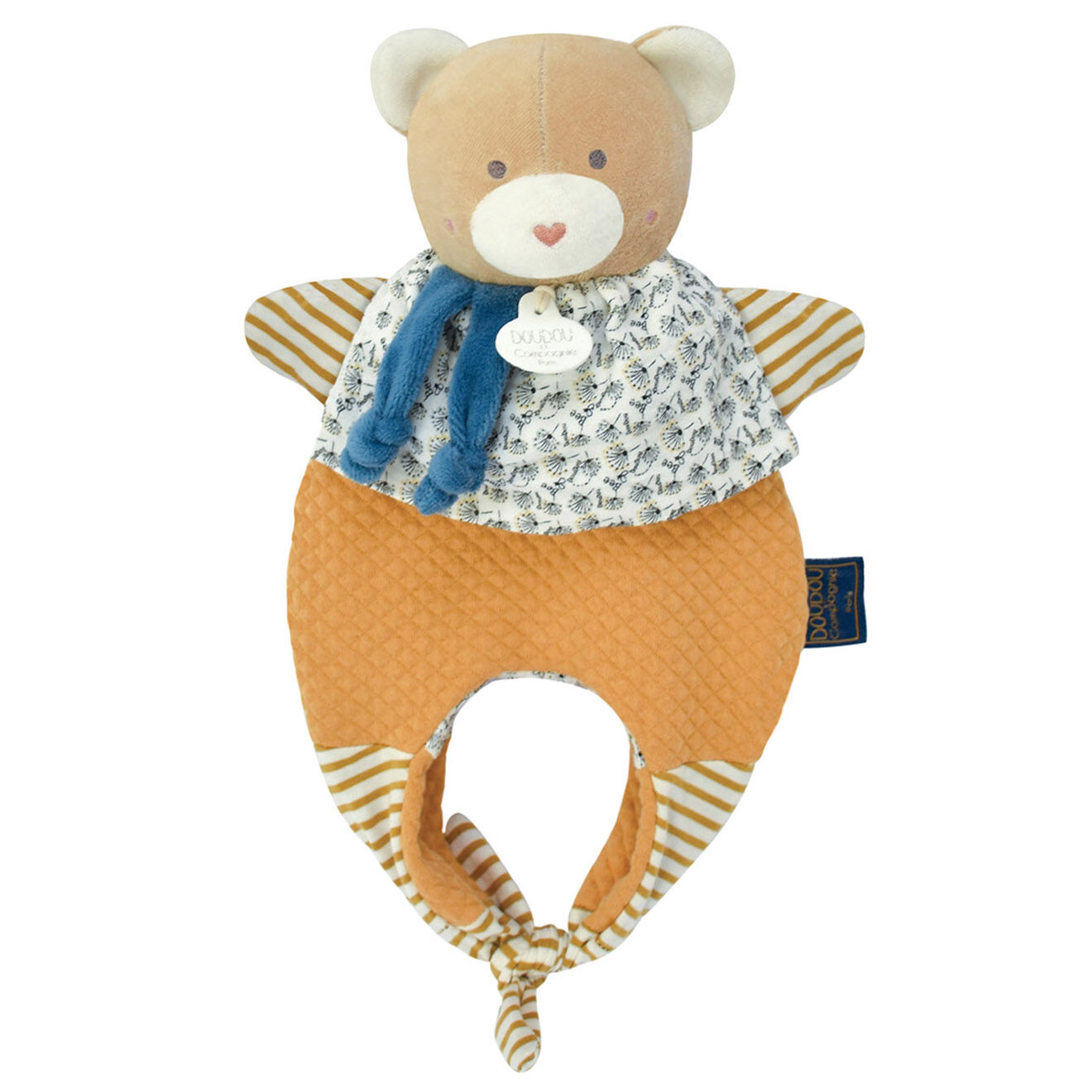 Doudou et Compagnie Doudou Amusette orange