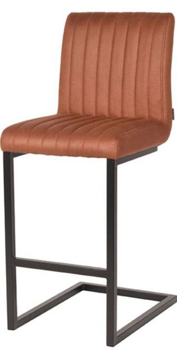 Barkruk Cognac UK-30.379 Milo B41 x D53 x H100 cm