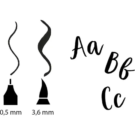 Die Spiegelburg I Love Paper - Handlettering Stifte