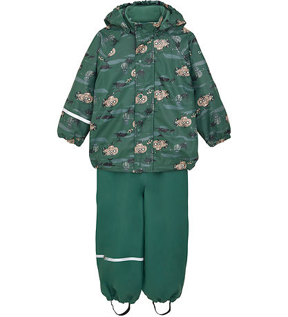CeLaVi Regnt?j m. Fleece - Smoke Pine