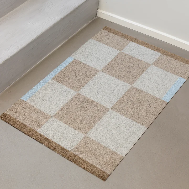 Mette Ditmer - Square Fussmatte, 55 x 80 cm, braun