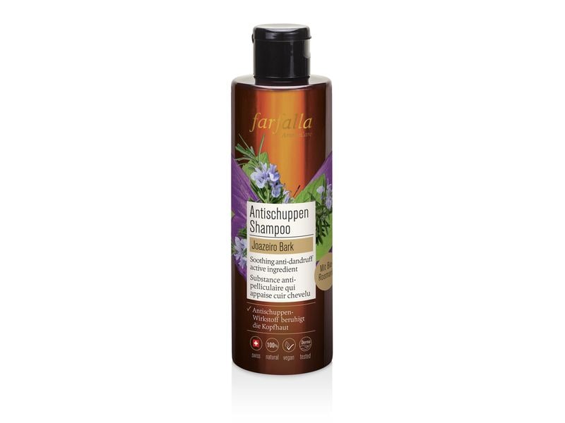 Farfalla Shampoo Antischuppen Joazeiro Bark 200 ml Natürliches Shampoo