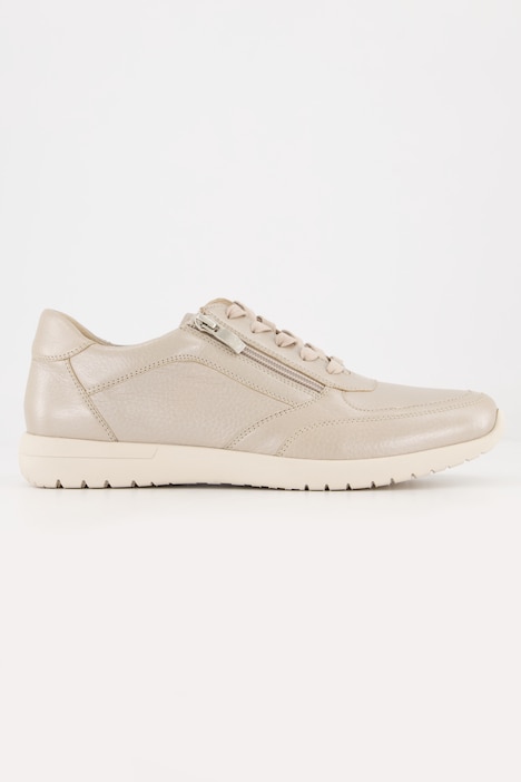 Caprice Hirschleder-Sneaker, Wechselfußbett, Weite G