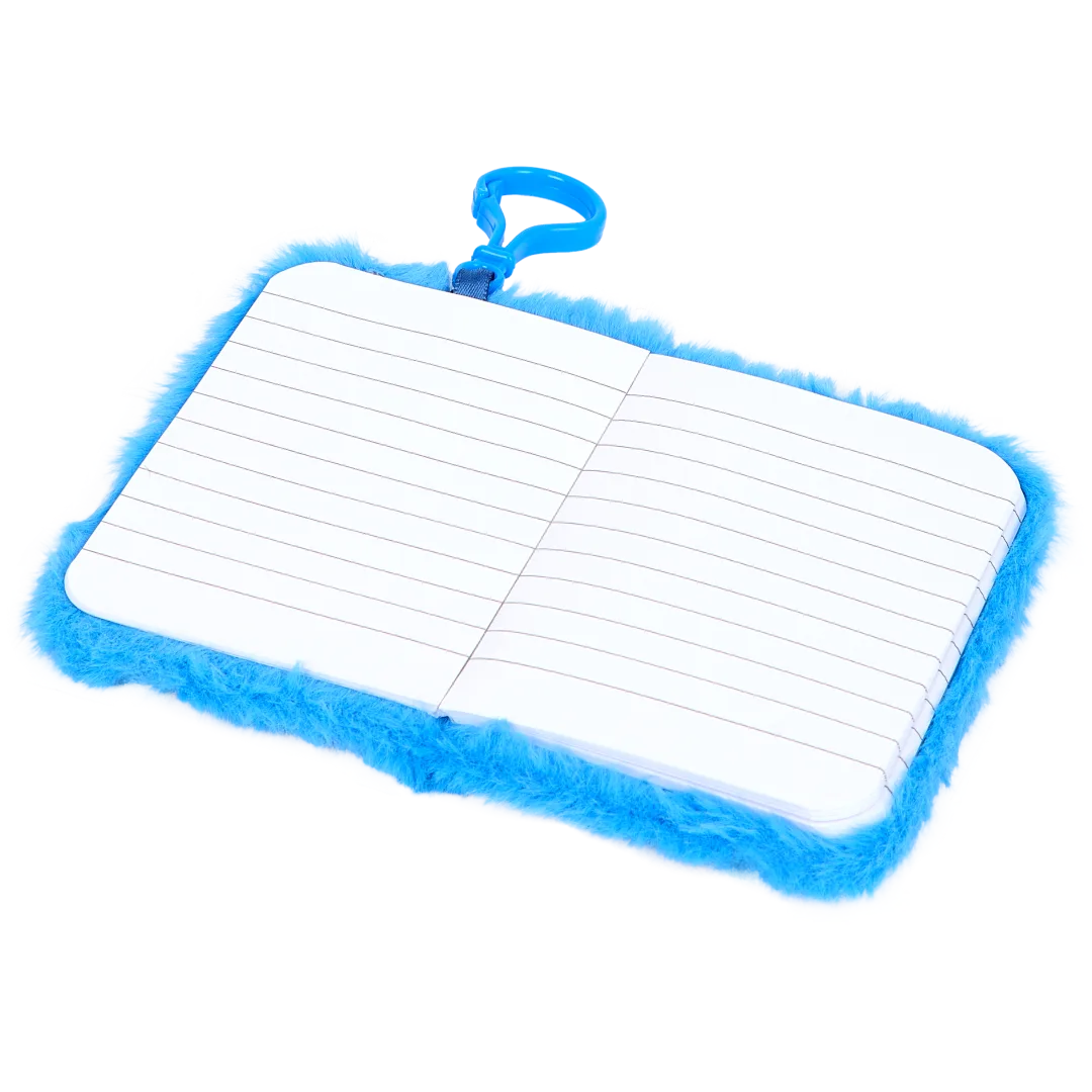 Carnet de notes en peluche