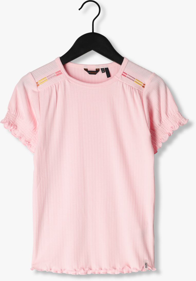 NONO roze nono top kyran rib tshirt