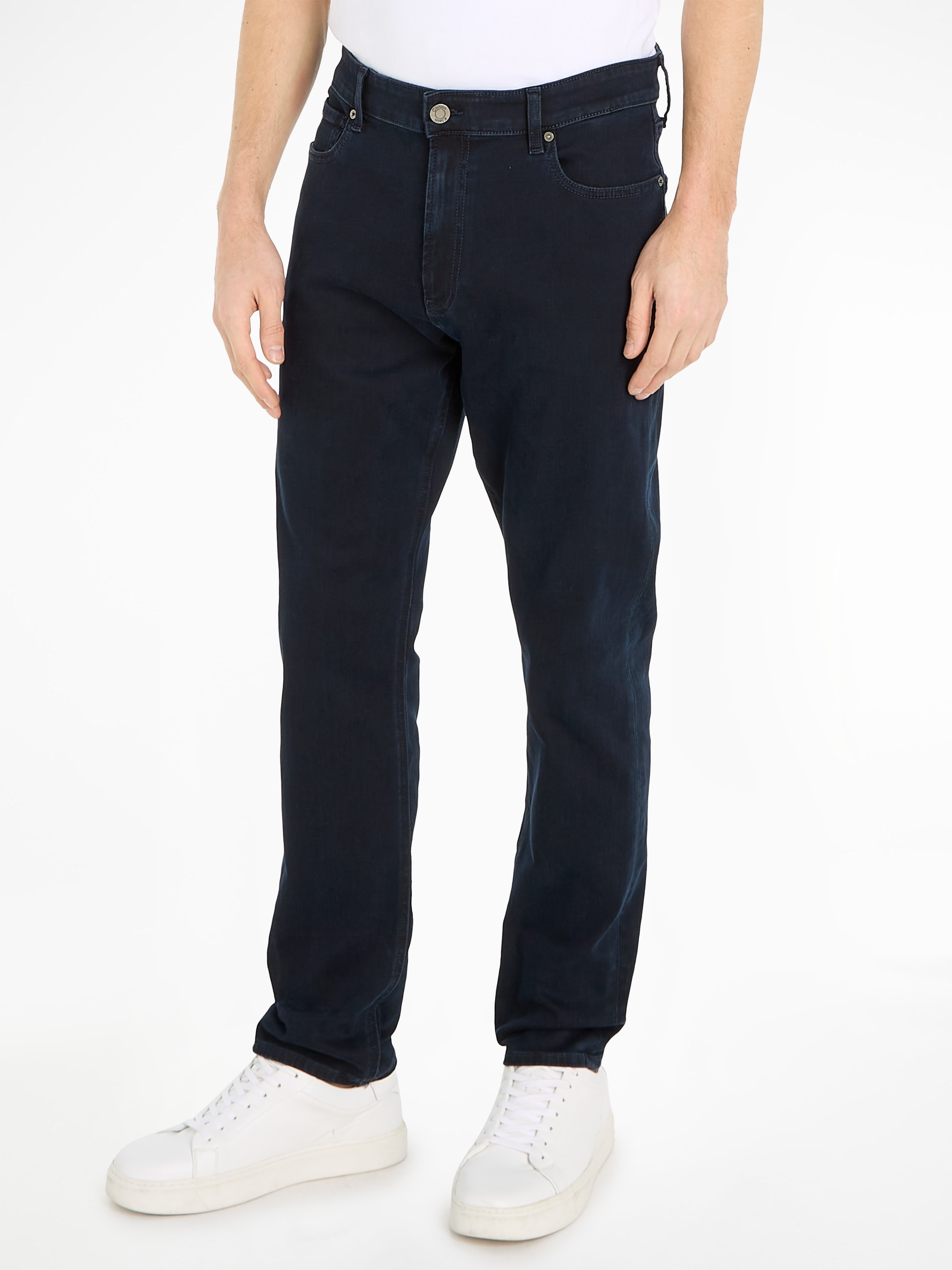 Calvin Klein Gerade Jeans »TAPERED BLUE BLACK«, mit Markenlabel
