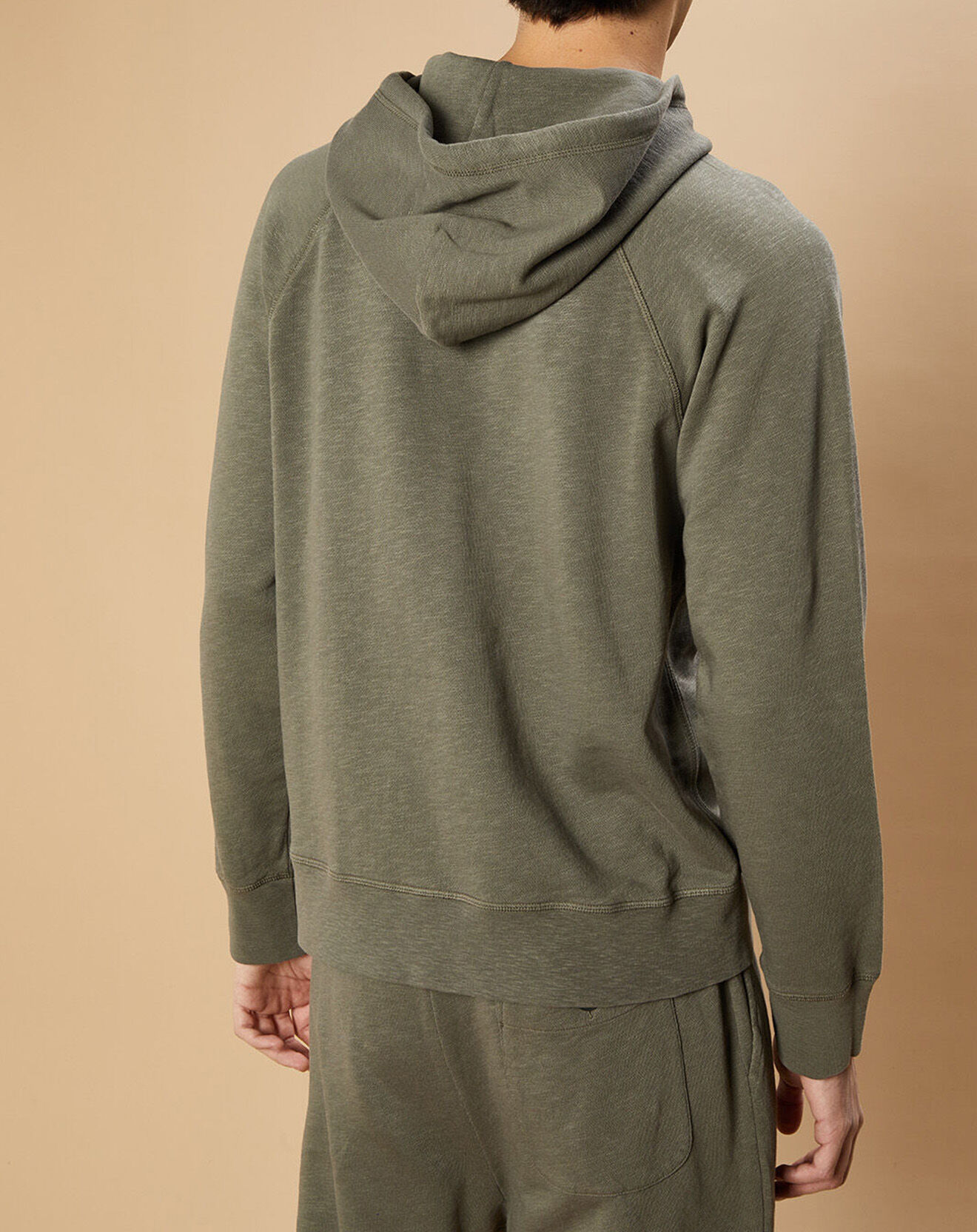 Hartford Sweat à capuche Light olive