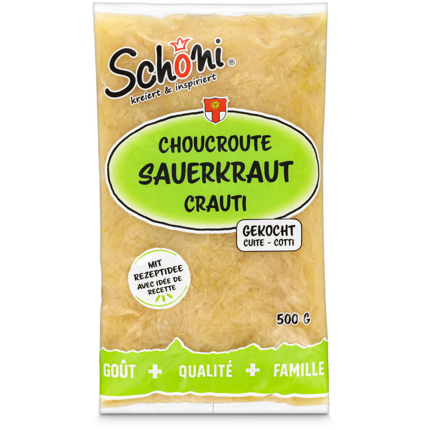 Schöni Sauerkraut gekocht -