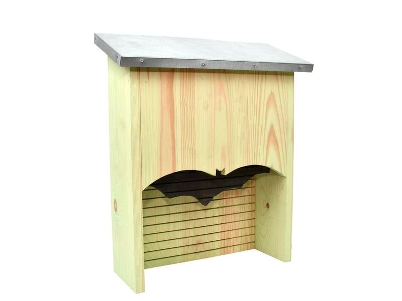 Esschert Design Fledermauskasten Silhouette L Unterschlupf für Fledermäuse