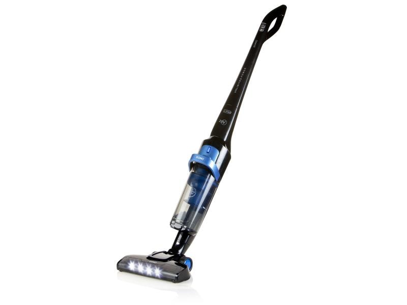Domo Akku-Stielsauger DO221SV Schwarz Kabelloser Staubsauger