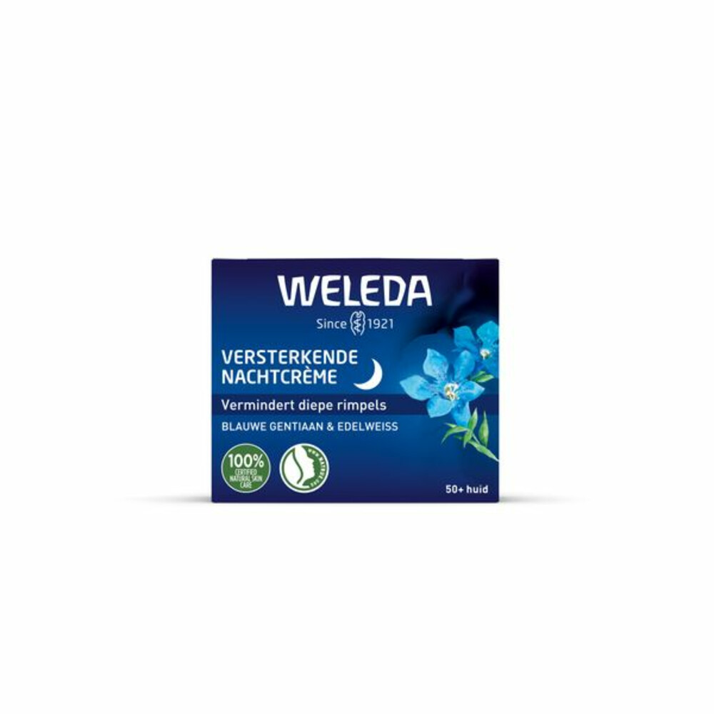 WELEDA Blauwe Gentiaan & Edelweiss Versterkende Nachtcrème40 ml