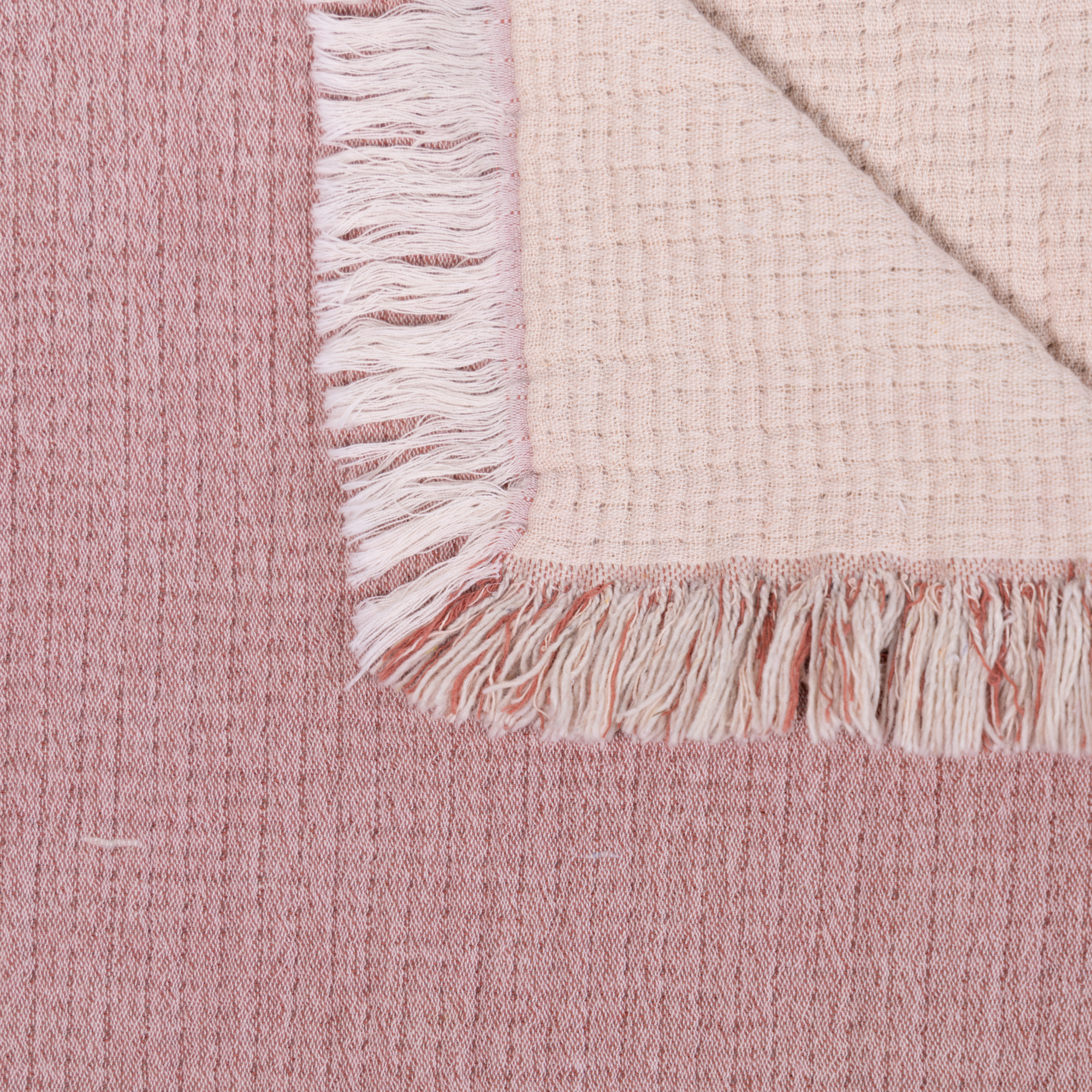 Sprei Crinkle soft pink 180x260 cm