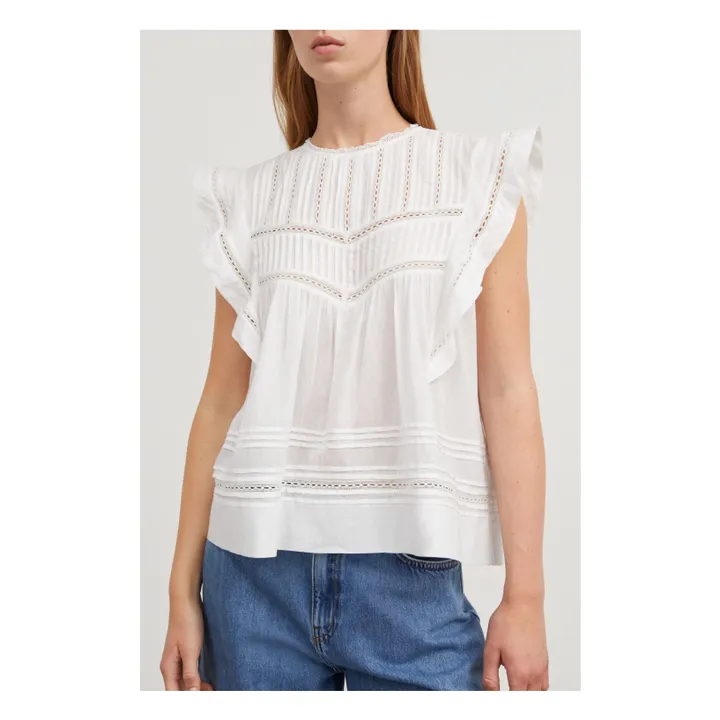 Skall Studio Top Mirabelle | Blanc