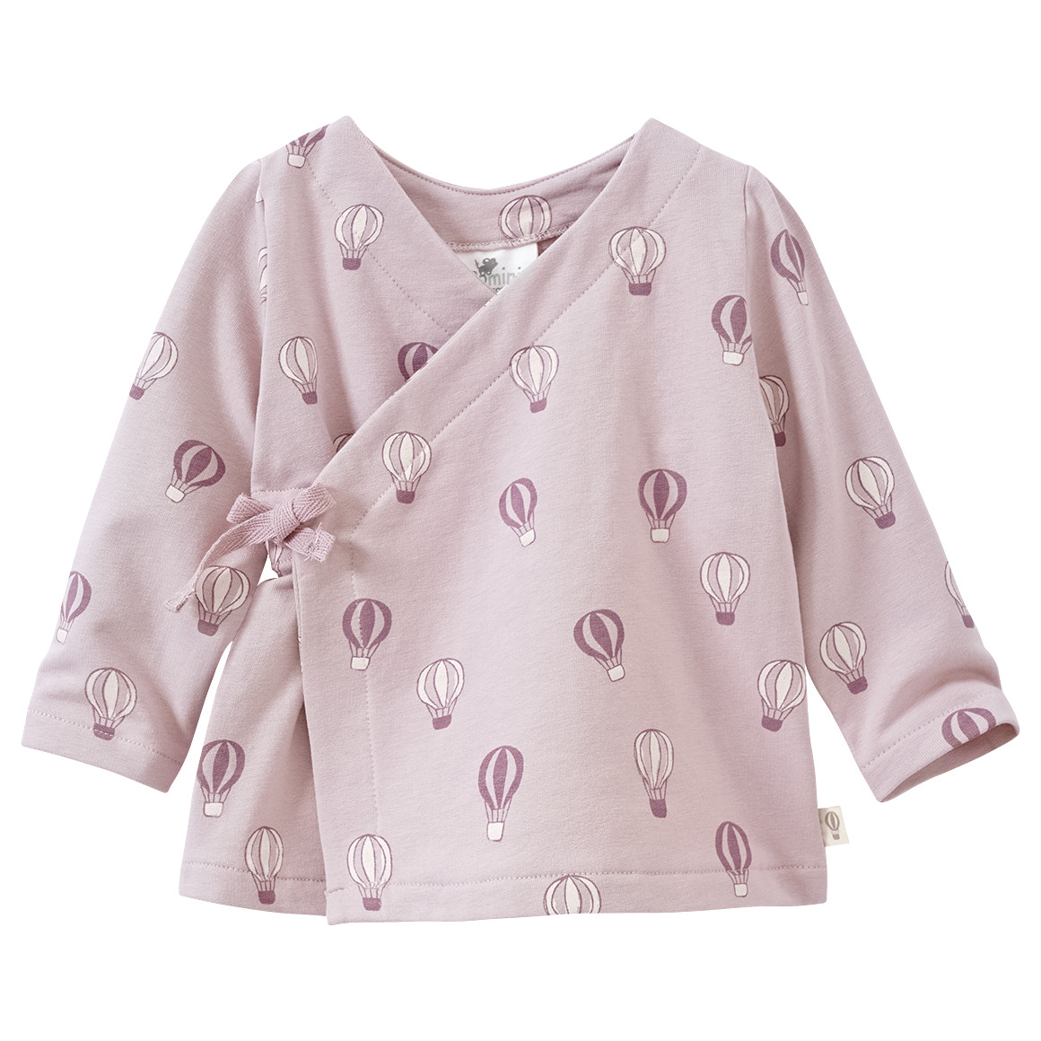 Topomini Pure Collection Newborn Wickeljacke mit Ballon-Print helllila