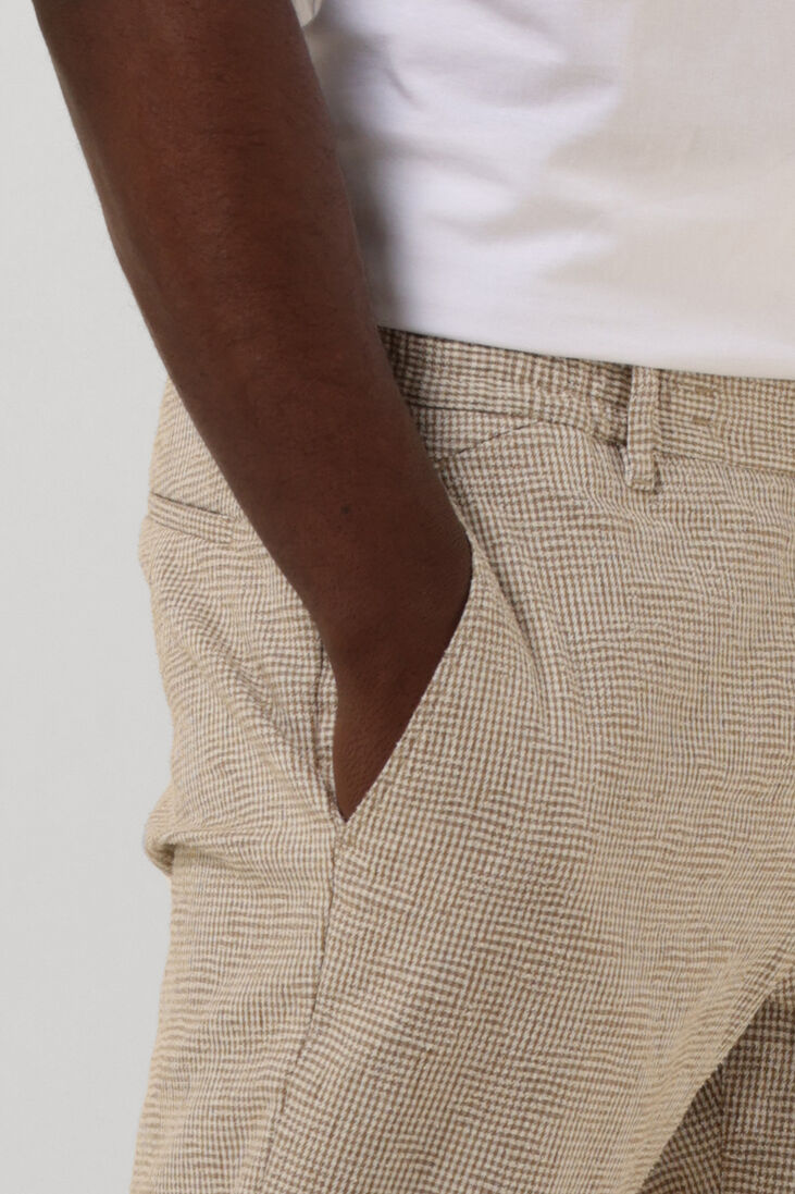 THE GOODPEOPLE beige the goodpeople pantalon bite