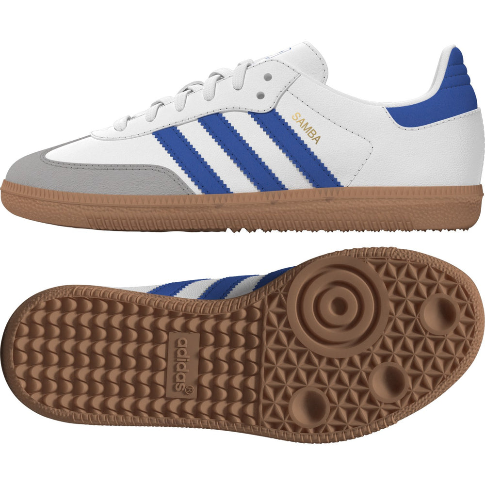 Køb adidas Originals Ftwr White/Blue/Gum 3 Samba Og C Sneakers