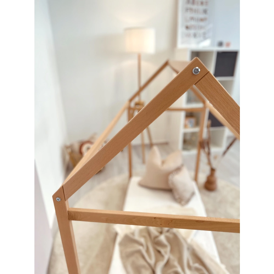 kindsgard Hausbett hjemly 70 x 140 cm weiß
