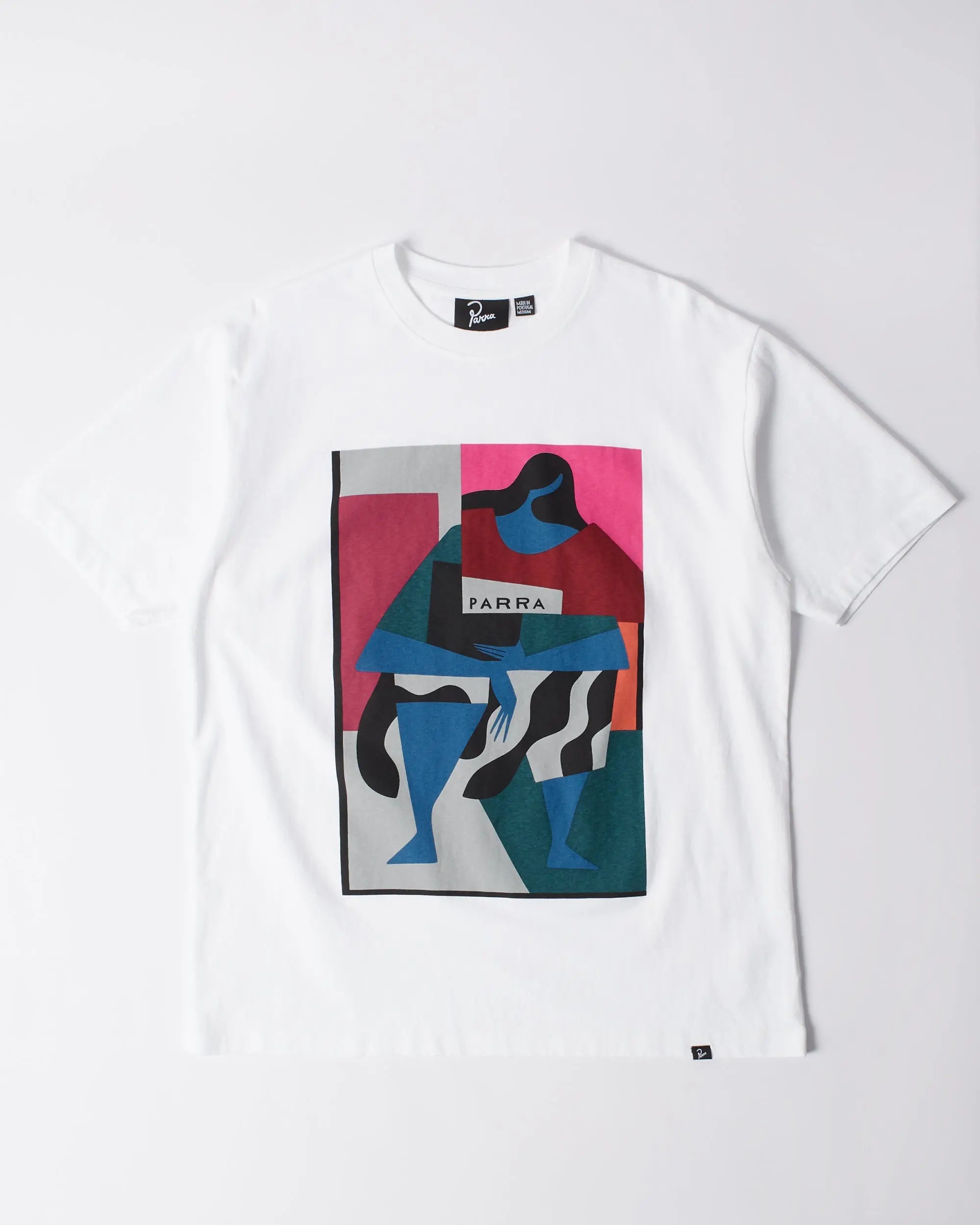 byParra Reading The Square T-Shirt (White)