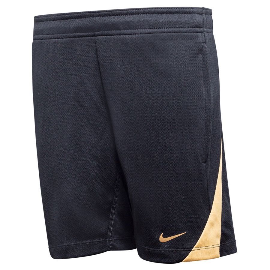 Nike Short d'Entraînement Dri-FIT Strike - Noir/Doré Enfant