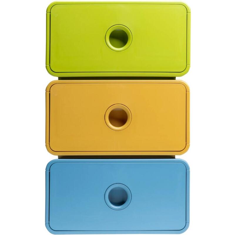 Module de classement Tiny Box 1 tiroir Pop N'Co - Couleurs assorties