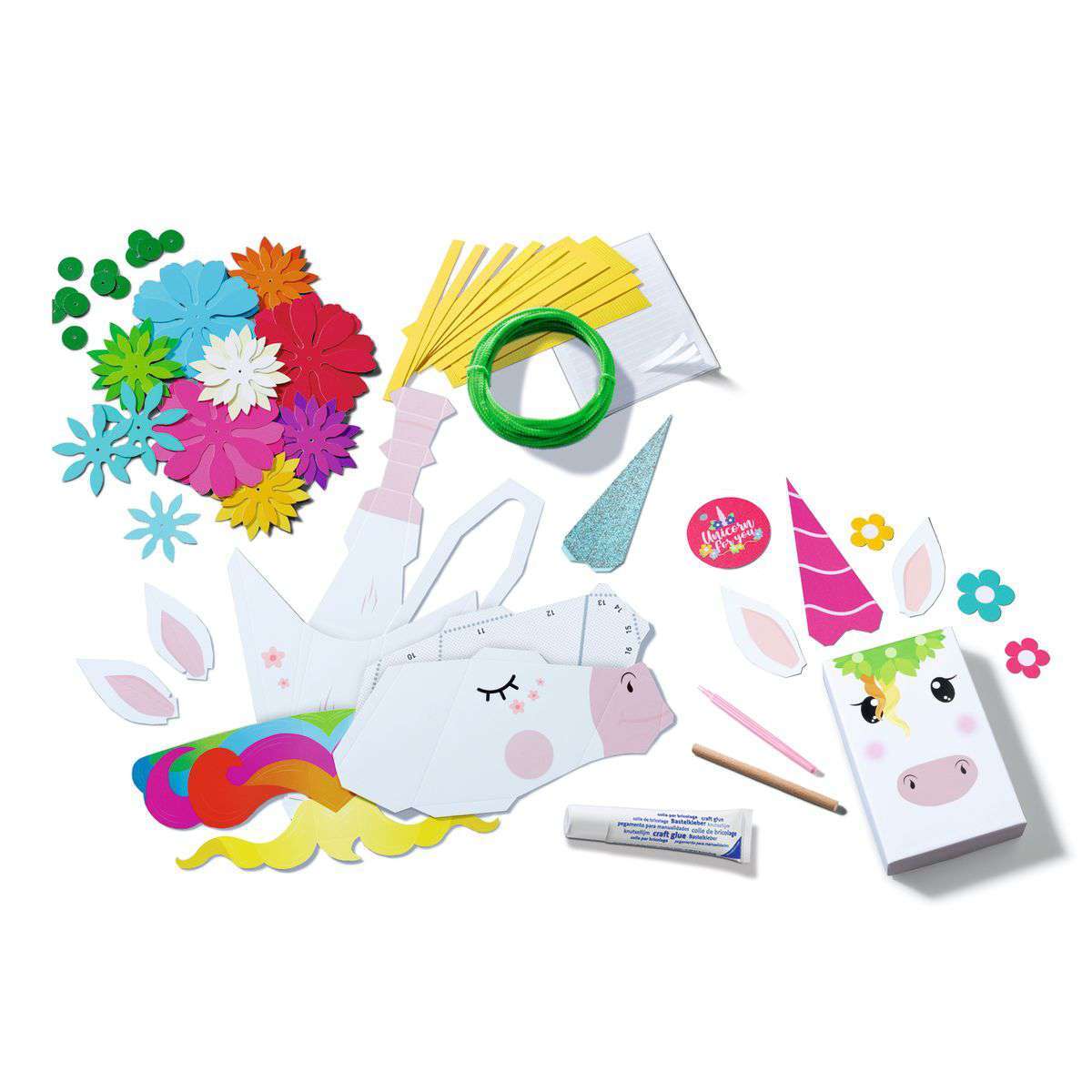 Ravensburger Spiel Paper Art Einhörner