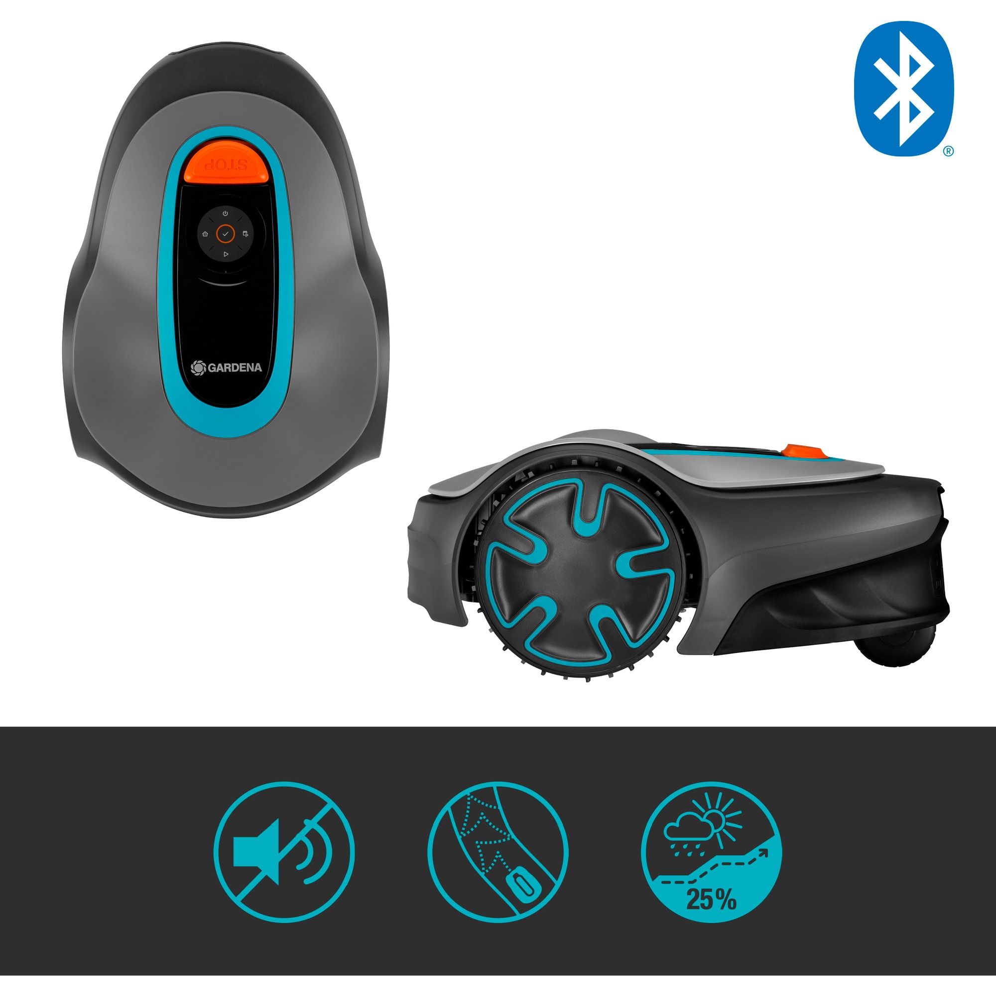 GARDENA Mähroboter Mähroboter SILENO minimo 250m²