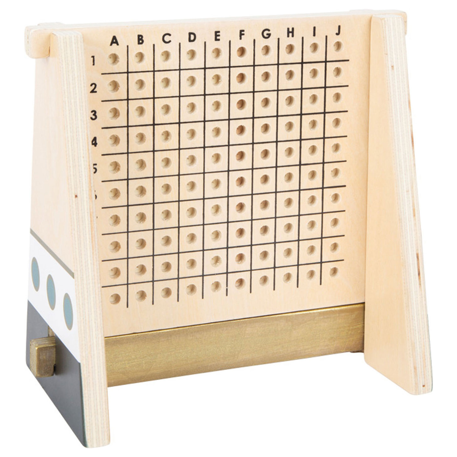 Small Foot-Houten Strategie Spel Slag om de Schepen