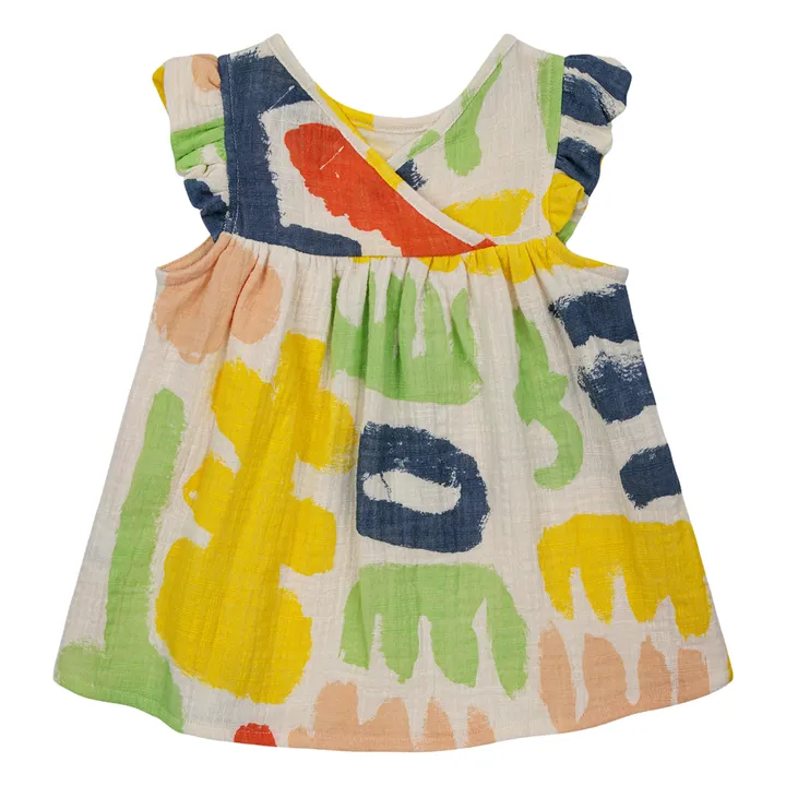 Bobo Choses Robe Volants Carnival | Ecru