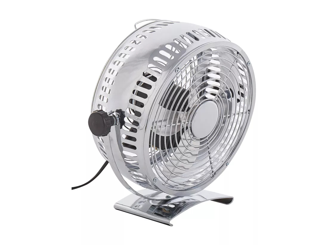 Ventilateur de table RIBBLE Argenté