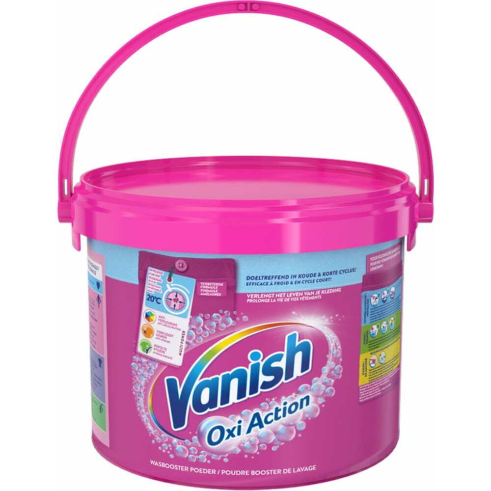Vanish Oxi Action Wasbooster Poeder 2,7 KG