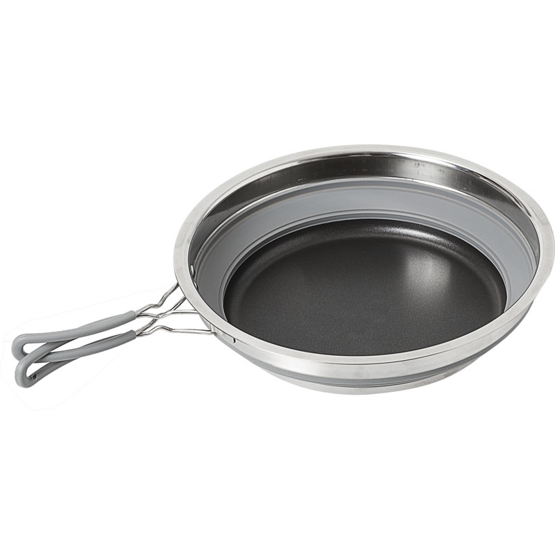 Brunner Volcano Pan Fold-away Ø24cm opvouwbare koekenpan