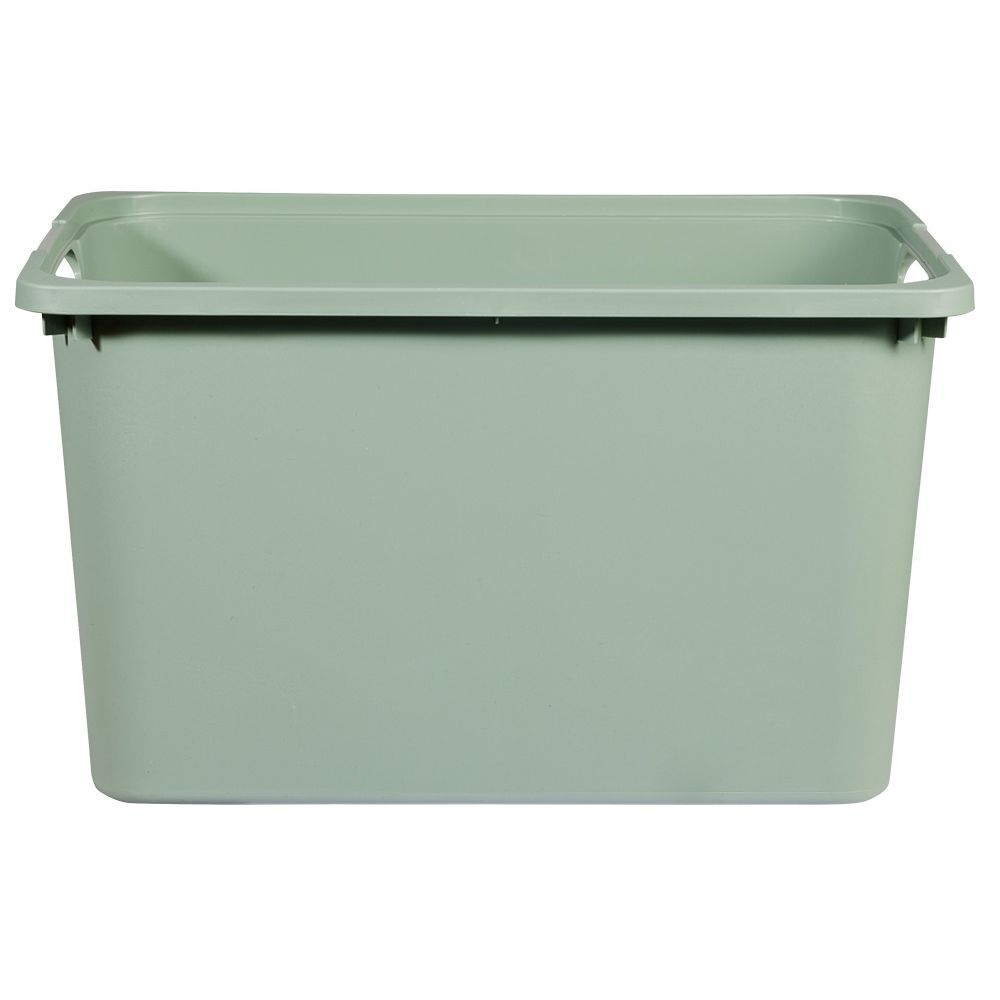 Bac en plastique vert 30x23xH42 cm