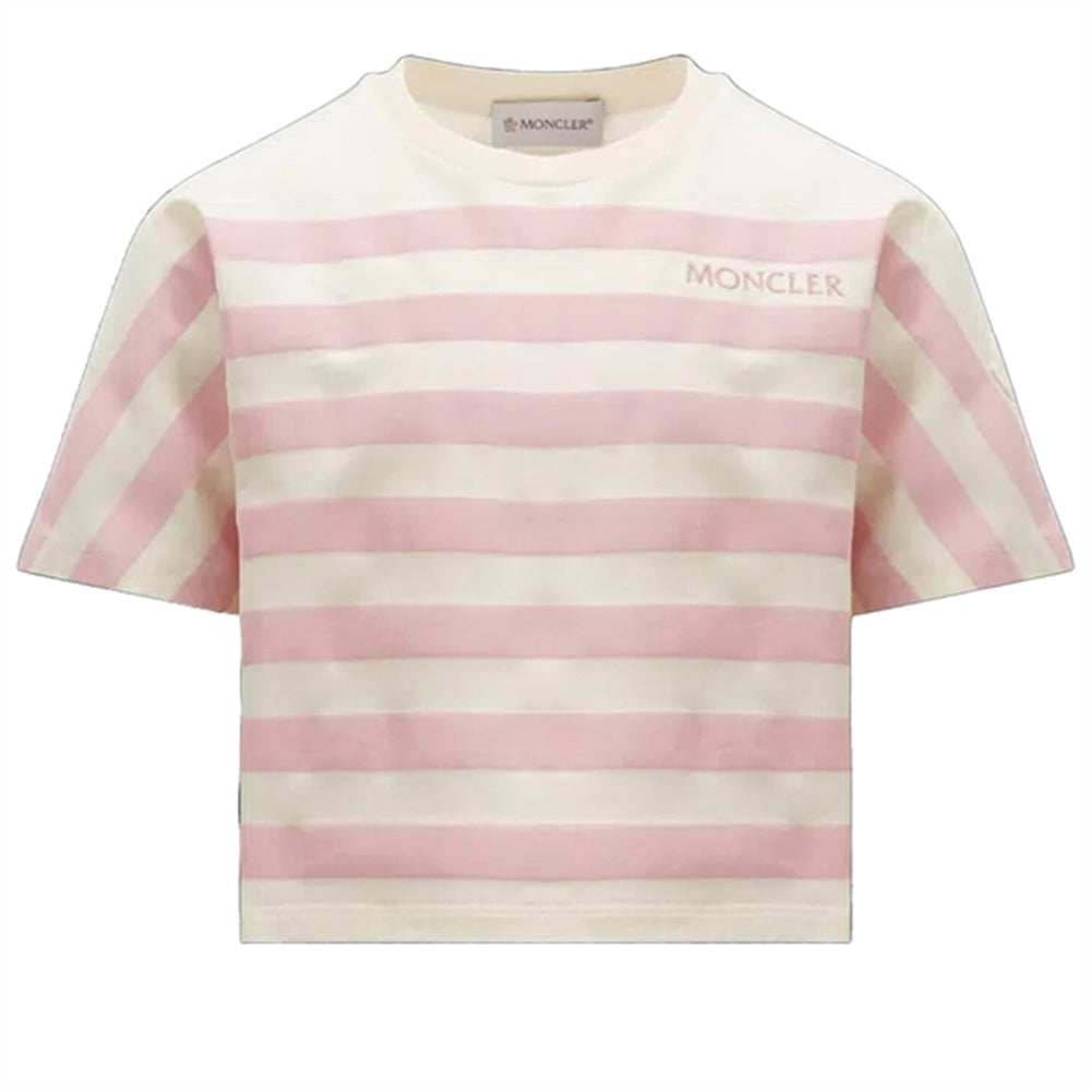 T-Shirt Beige - Moncler → Luksusbaby.dk