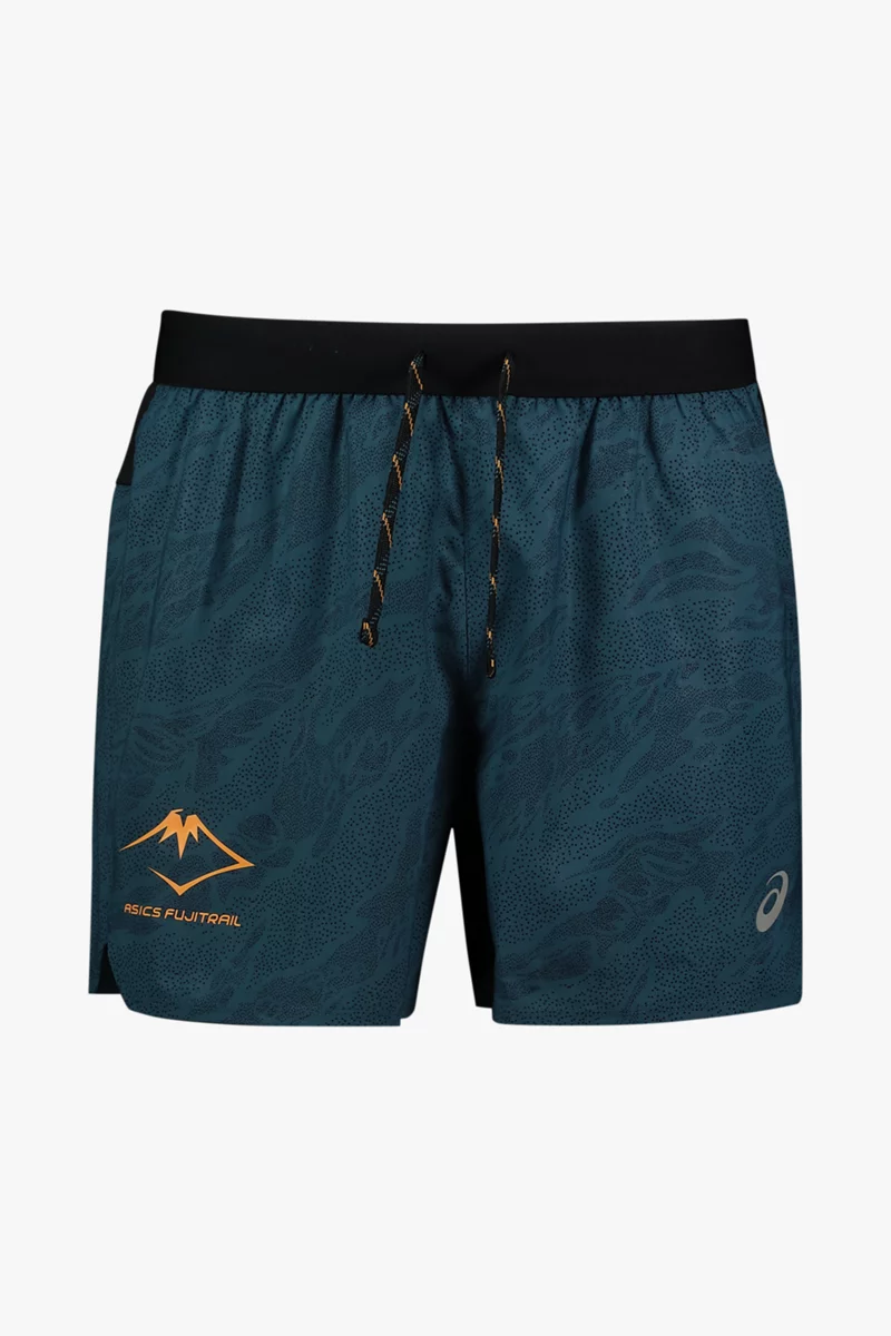 ASICS Fujitrail All Over Print 5 Inch Herren Short