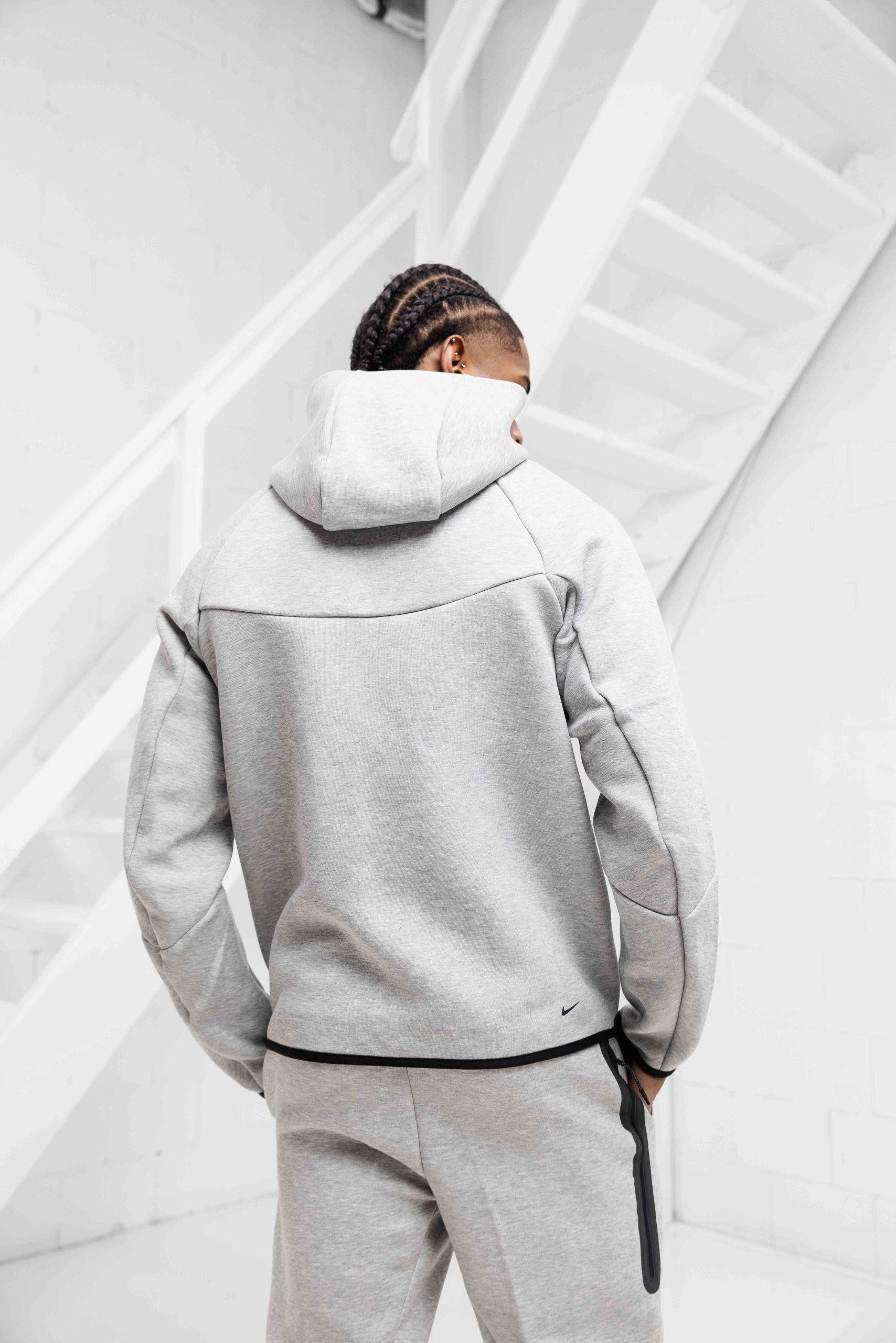 Nike Tech Fleece Trainingsjack Heren Grijs