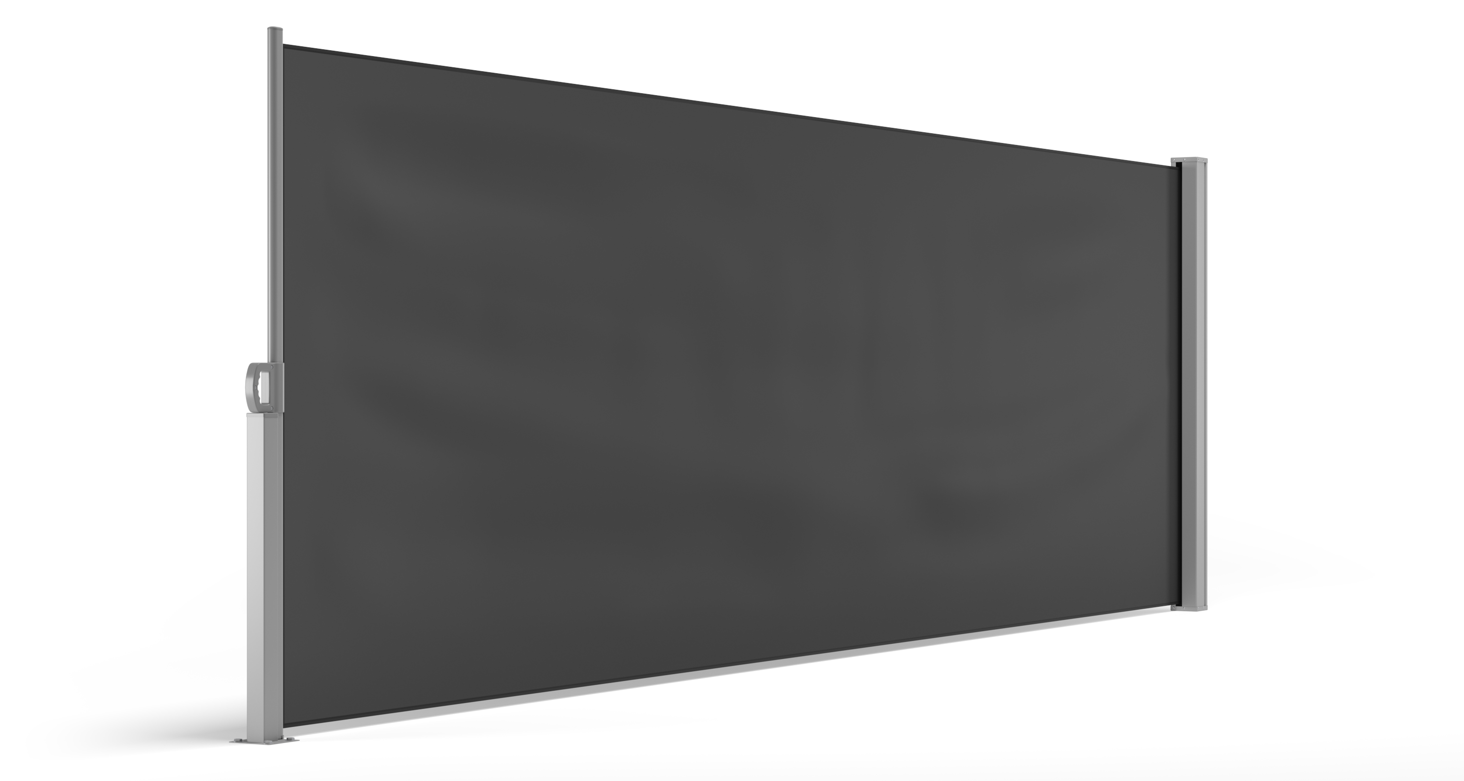 Seitenmarkise VIA 120 x 400 cm anthrazit