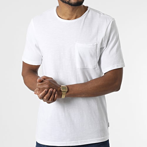 Tee Shirt Poche Roy Blanc