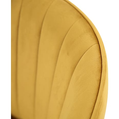 Michelle spisebordsstol - karry velour