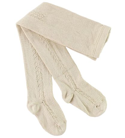 Condor trømpebukser m. Hulm?nster - Beige