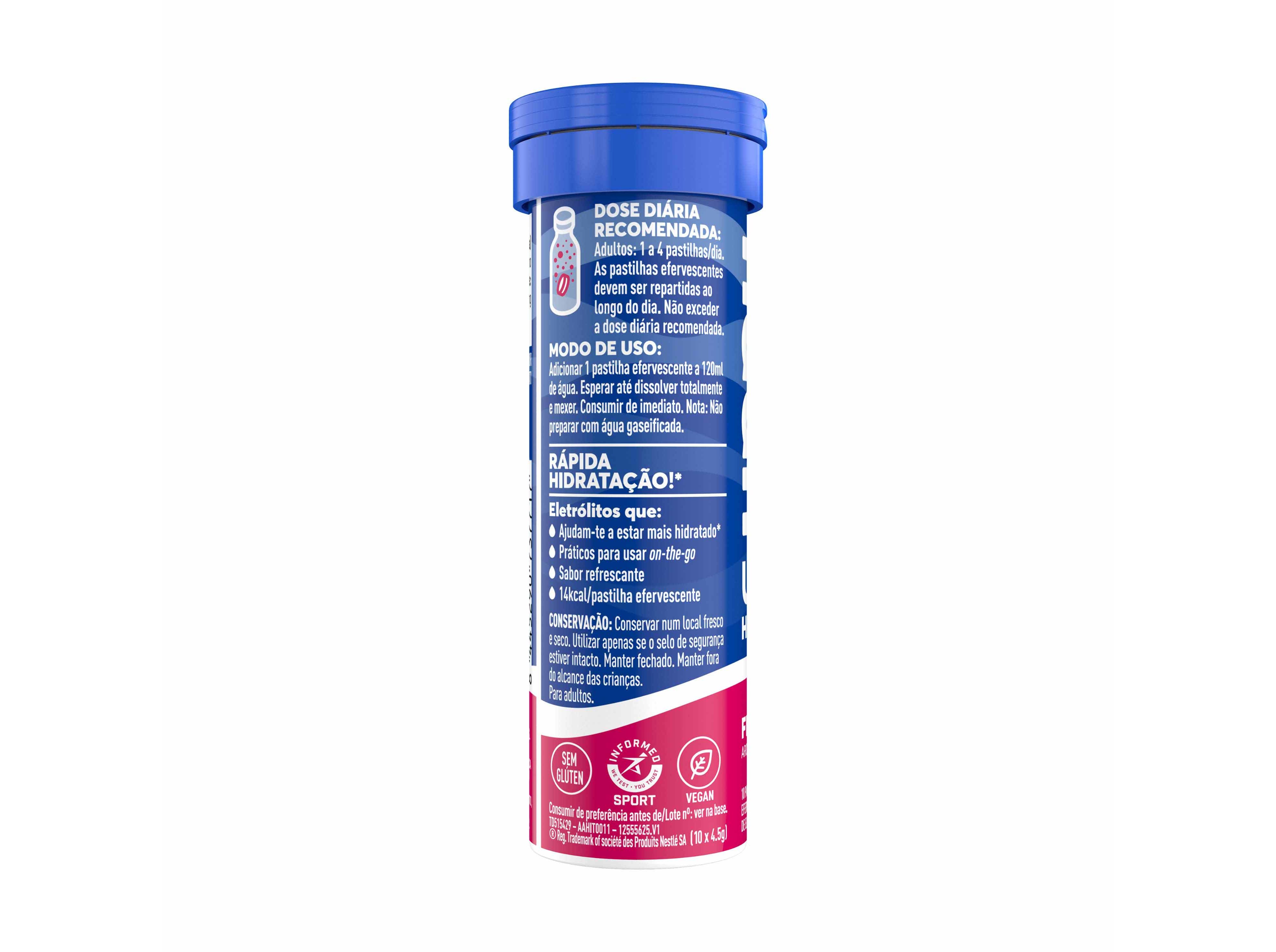 SUPLEMENTO NUUN ULTRA FRAMBOESA 10 PAST