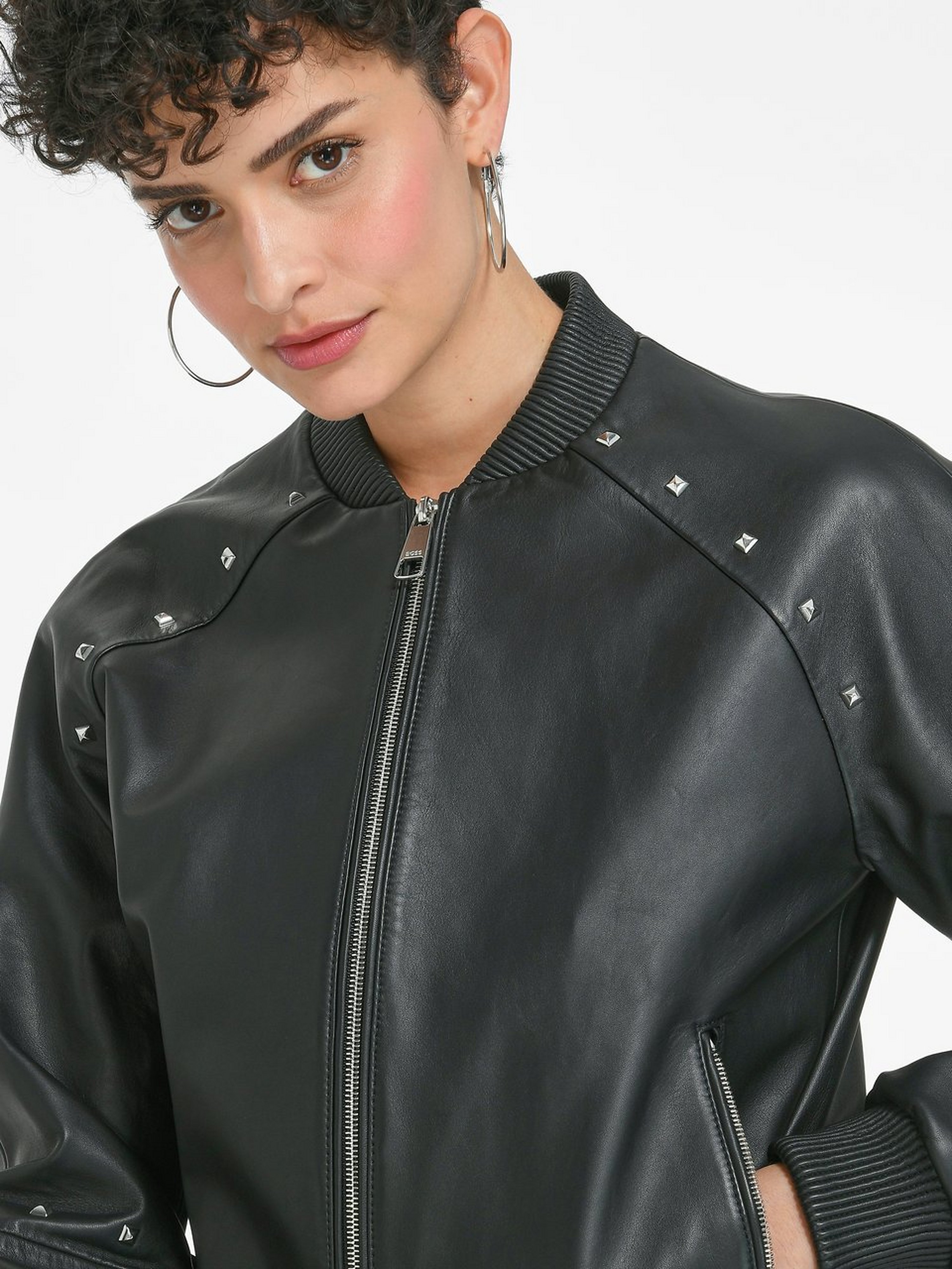 Lederjacke Sanito