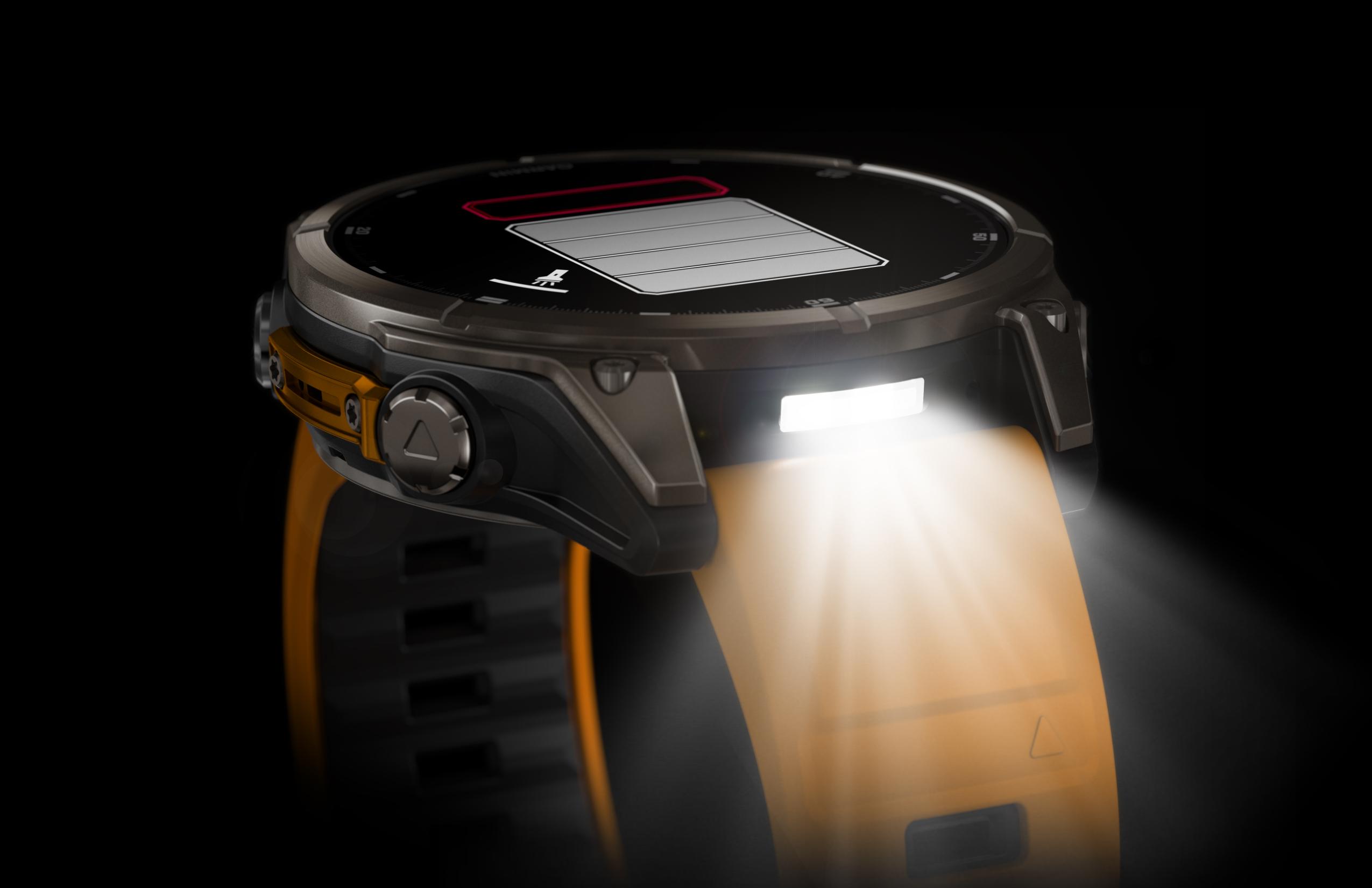 Garmin Fenix 8 51mm Amoled Sapphire Titan/Orange