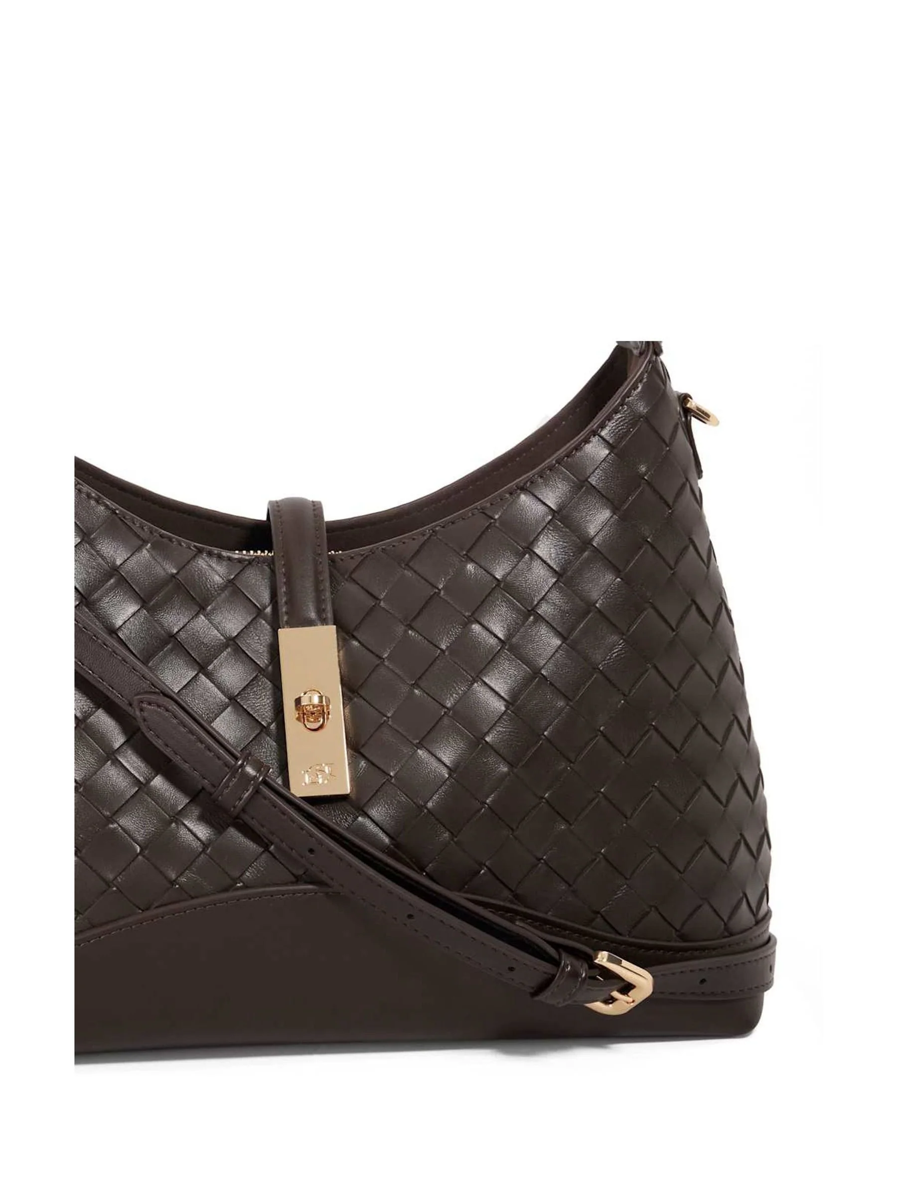 Bruin - Dune London Dorset Medium Turnlock Shoulder Bag