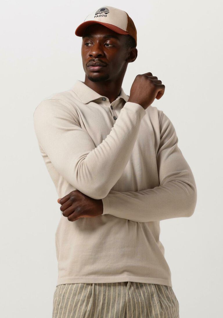 THE GOODPEOPLE beige the goodpeople polo kai