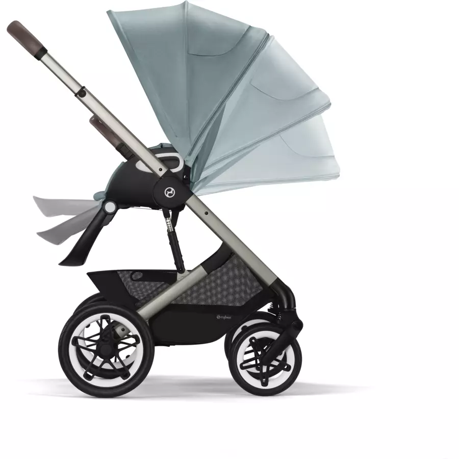 cybex GOLD Kinderwagen Talos S Lux Taupe Sky Blue