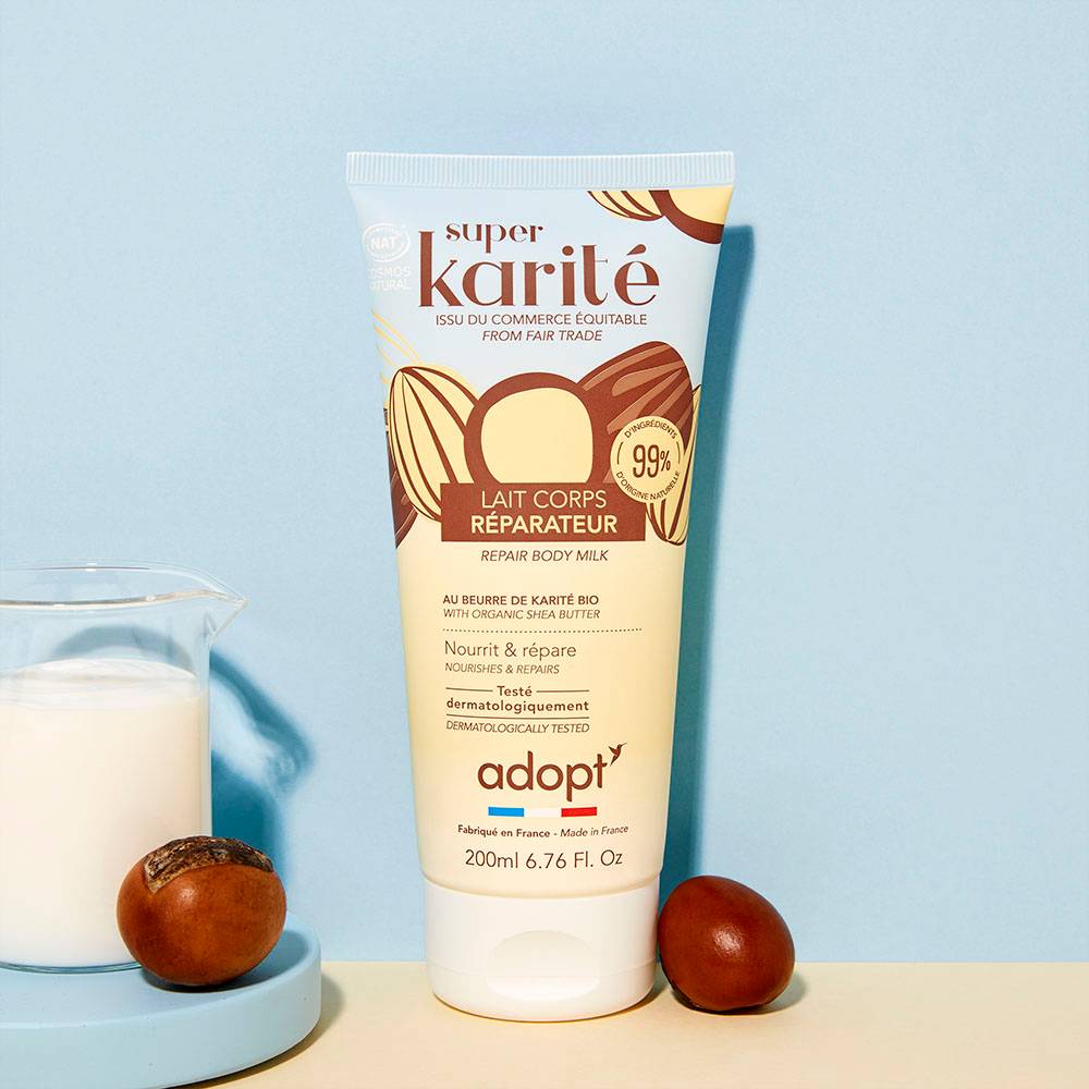 Super karité - Lait corps réparateur 200ml
